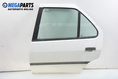 Door for Peugeot 306 1.4, 75 hp, hatchback, 5 doors, 1996, position: rear - left