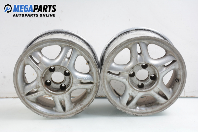 Alloy wheels for Renault Laguna I (B56; K56) (1993-2000) 14 inches, width 6 (The price is for two pieces)