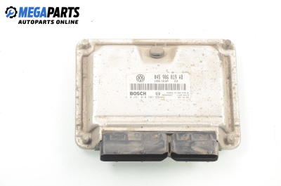 ECU for Volkswagen Polo (6N/6N2) 1.4 TDI, 75 hp, hecktür, 5 türen, 2000 № Bosch 0 281 010 503