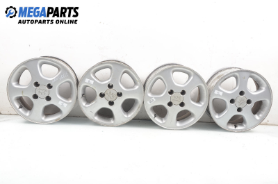 Alloy wheels for Peugeot 306 (1993-2001) 15 inches, width 6 (The price is for the set)