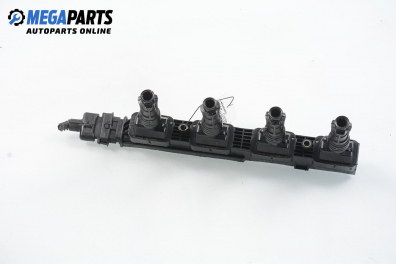 Fuel rail for Opel Corsa D 1.4, 90 hp, 5 doors, 2007