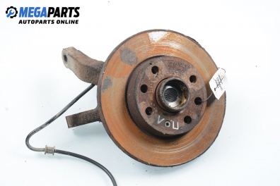 Knuckle hub for Opel Corsa B 1.2 16V, 65 hp, 3 doors, 1999, position: front - left