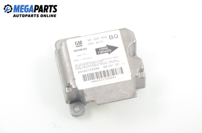 Airbag module for Opel Vectra B 1.6 16V, 100 hp, station wagon, 1997 № GM 90 569 340