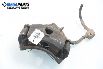 Bremszange for Nissan Primera (P10) 1.6, 90 hp, sedan, 1993, position: links, vorderseite