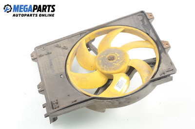 Radiator fan for Rover 200 1.4 Si, 103 hp, hatchback, 5 doors, 1997