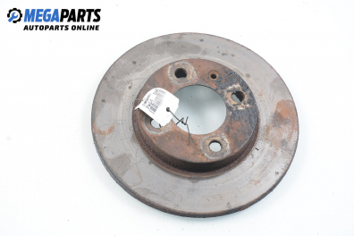 Brake disc for Volkswagen Golf III 1.9 D, 65 hp, 5 doors, 1992, position: front