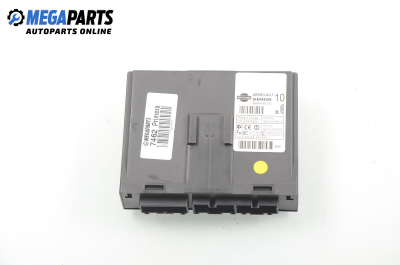 Comfort module for Nissan Primera (P12) 2.2 Di, 126 hp, sedan, 2002 № Siemens 5WK4 8123 / 28550AV7