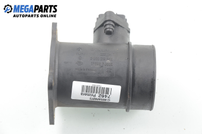 Air mass flow meter for Nissan Primera (P12) 2.2 Di, 126 hp, sedan, 2002 № Bosch 0 280 218 005