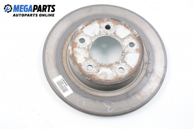 Brake disc for Nissan Primera (P12) 2.2 Di, 126 hp, sedan, 2002, position: rear