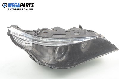 Xenon headlight for BMW 5 (E60, E61) 2.5, 192 hp, sedan, 2004, position: right