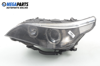 Xenon headlight for BMW 5 (E60, E61) 2.5, 192 hp, sedan, 2004, position: left