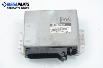 ECU for Hyundai Accent 1.5 12V, 88 hp, sedan, 1998 № Kefico 9 030 930 010E / 39110-22390