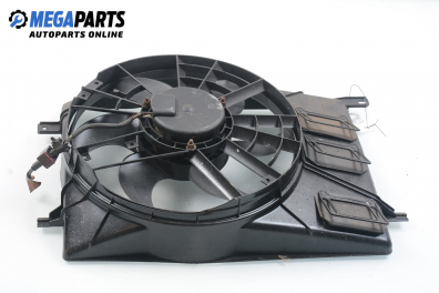 Radiator fan for Saab 900 2.0, 131 hp, hatchback, 5 doors, 1996