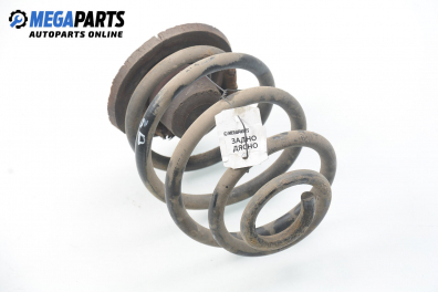 Coil spring for Saab 900 2.0, 131 hp, hatchback, 1996, position: rear