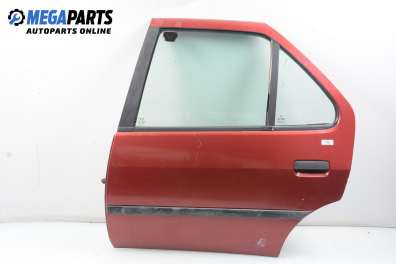 Door for Peugeot 306 1.4, 75 hp, hatchback, 5 doors, 1996, position: rear - left