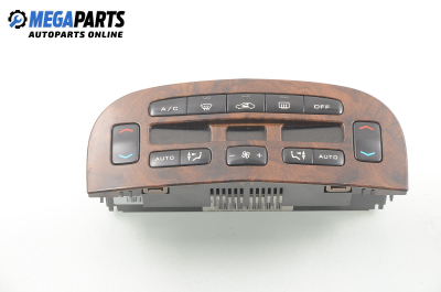 Bedienteil climatronic for Peugeot 607 2.2 HDI, 133 hp, sedan automatic, 2003