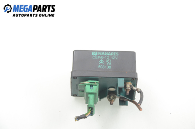 Glow plugs relay for Peugeot 607 2.2 HDI, 133 hp, sedan automatic, 2003 № Nagares 598138