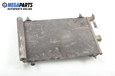 Air conditioning radiator for Peugeot 607 2.2 HDI, 133 hp, sedan automatic, 2003