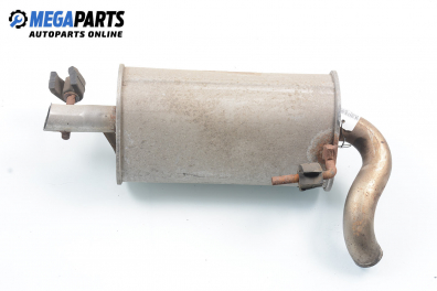 Rear muffler for Seat Arosa 1.0, 50 hp, 1997