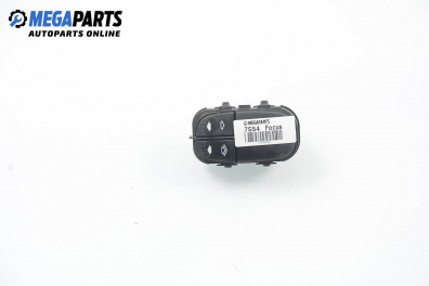 Window adjustment switch for Ford Focus I 1.8 TDDi, 90 hp, hatchback, 5 doors, 1999