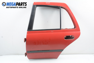 Door for Nissan Sunny (B13, N14) 1.4, 75 hp, hatchback, 5 doors, 1991, position: rear - left