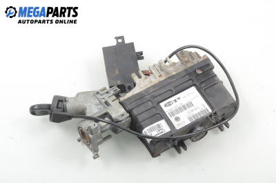 ECU mit zündschlüssel und wegfahrsperre for Volkswagen Polo (6N/6N2) 1.6, 75 hp, hecktür, 3 türen, 1995 № 032 906 030 D