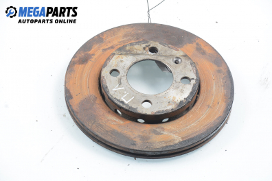 Brake disc for Volkswagen Polo (6N/6N2) 1.6, 75 hp, hatchback, 3 doors, 1995, position: front