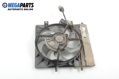 Ventilator radiator for Citroen C3 Pluriel 1.6, 109 hp, cabrio, 2005