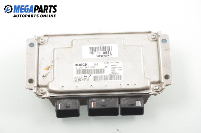 ECU for Citroen C3 Pluriel 1.6, 109 hp, cabrio, 2005 № Bosch 0 261 207 860