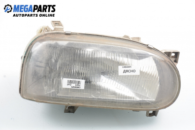 Headlight for Volkswagen Golf III 1.6, 75 hp, 5 doors, 1992, position: right