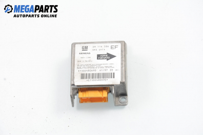 Airbag module for Opel Tigra 1.4 16V, 90 hp, 1997 № GM 09 114 586 EF