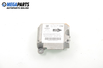 Airbag module for Opel Zafira A 2.0 16V DTI, 101 hp, 2001 № GM  24 416 704