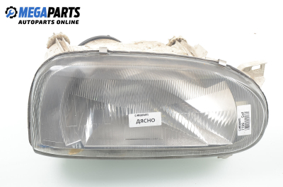 Headlight for Volkswagen Golf III 1.9 TD, 75 hp, 3 doors, 1995, position: right