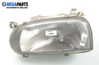 Headlight for Volkswagen Golf III 1.9 TD, 75 hp, 3 doors, 1995, position: left Depo