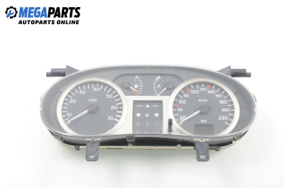 Instrument cluster for Renault Clio II 1.2 16V, 75 hp, hatchback, 5 doors, 2002