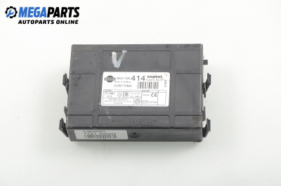 Comfort module for Nissan Almera (N16) 1.5, 90 hp, hatchback, 5 doors, 2002 № 28551 BM 414 / Siemens 5WK4 8511