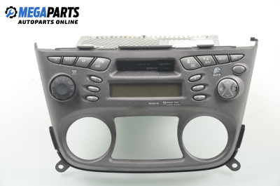 Cassette player for Nissan Almera (N16) 1.5, 90 hp, hatchback, 5 doors, 2002