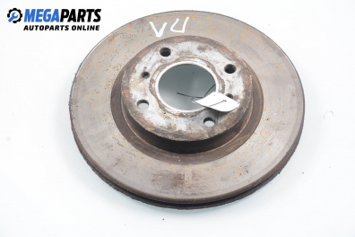 Disc de frână for Nissan Almera (N16) 1.5, 90 hp, hatchback, 5 uși, 2002, position: fața