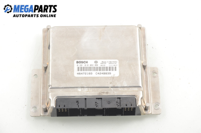 ECU for Lancia Lybra 1.9 JTD, 105 hp, station wagon, 2000 №  Bosch 0 281 010 002