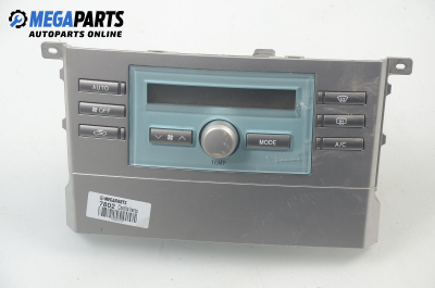 Air conditioning panel for Toyota Corolla Verso 2.2 D-4D, 177 hp, 2006