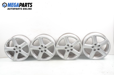 Alloy wheels for Toyota Corolla Verso (2004-2009) 17 inches, width 7 (The price is for the set)