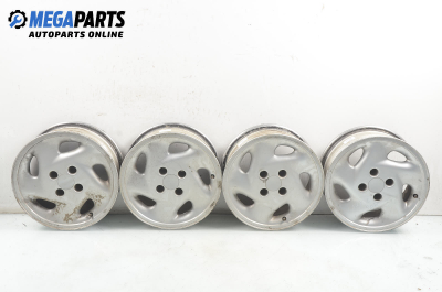 Alloy wheels for Peugeot 406 (1995-2004) 15 inches, width 6 (The price is for the set)