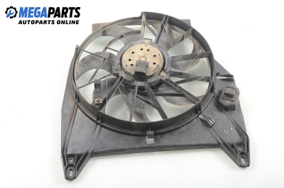 Radiator fan for Renault Kangoo 1.9 D, 64 hp, truck, 2001