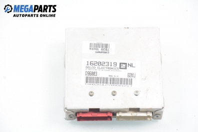 ECU for Opel Vectra B 1.6 16V, 100 hp, combi, 1997