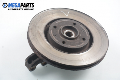 Knuckle hub for Peugeot 307 1.6 16V, 109 hp, hatchback, 5 doors automatic, 2002, position: front - left