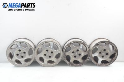 Alloy wheels for Peugeot 406 (1995-2004) 15 inches, width 5 (The price is for the set)