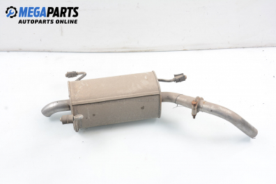 Rear muffler for Opel Corsa C 1.7 DTI, 75 hp, 2001