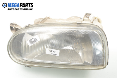 Headlight for Volkswagen Golf III 1.4, 60 hp, 3 doors, 1992, position: left Hella