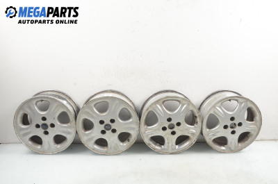 Alloy wheels for Fiat Bravo (1995-2002) 15 inches, width 6 (The price is for the set)