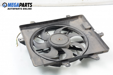 Ventilator radiator for Chrysler PT Cruiser 1.6, 116 hp, hatchback, 5 uși, 2002